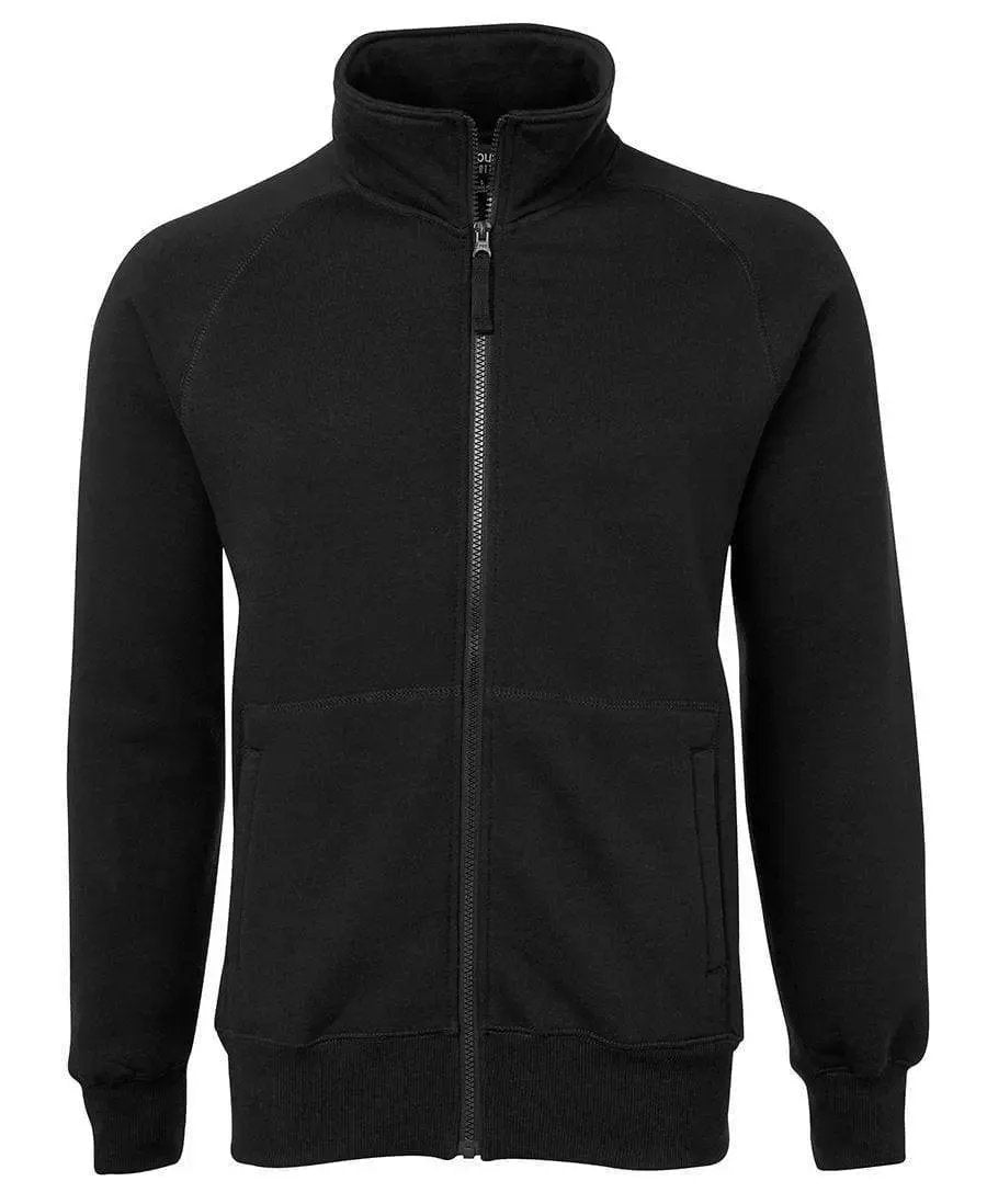 Jb's Wear Active Wear Black / 12 JB'S Full Zip Fleecy Sweatshirt S3FF